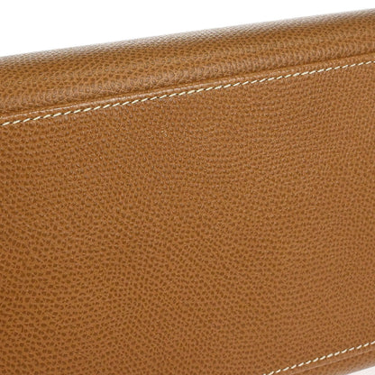 Hermes Gold Courchevel Kelly 32 Sellier Handbag