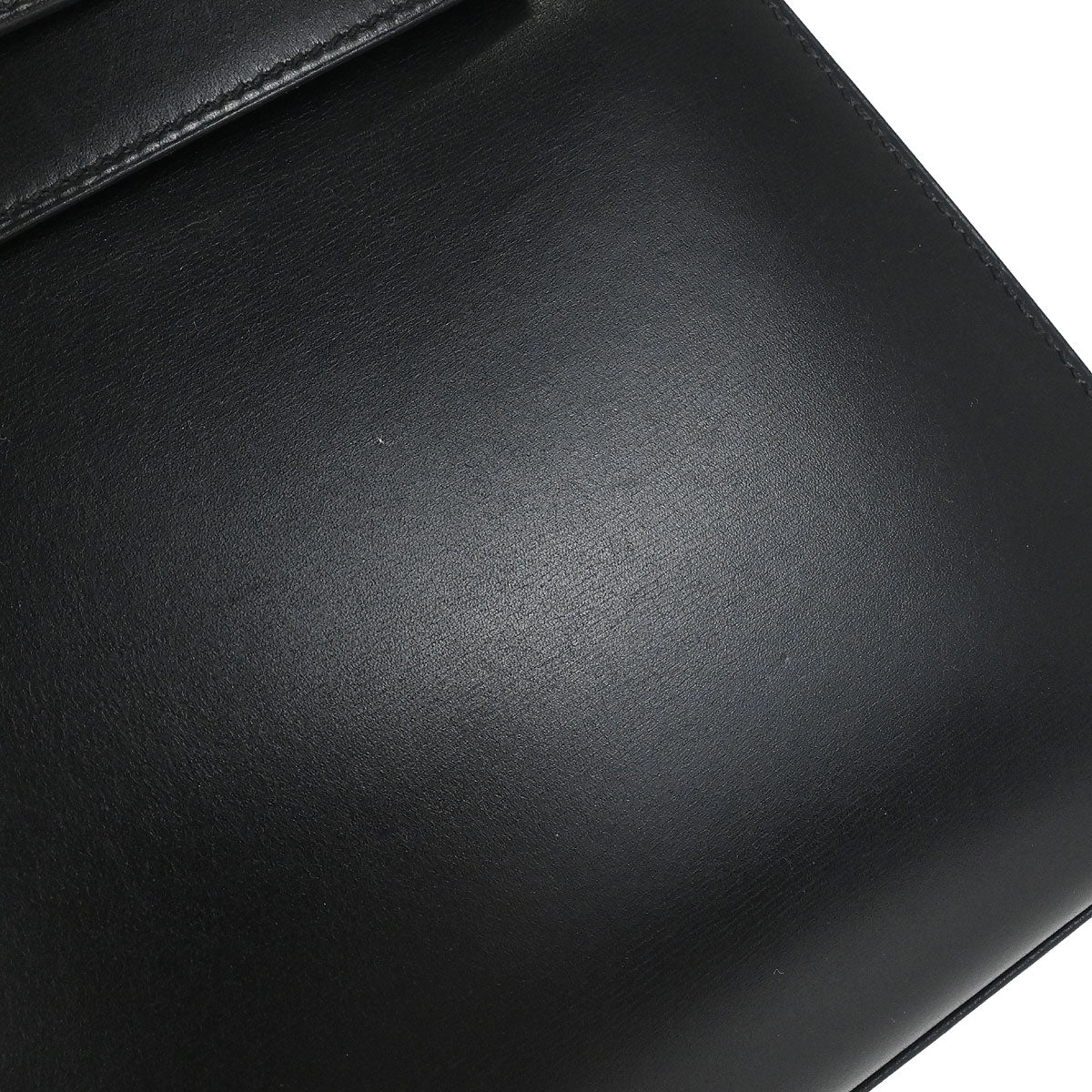 Hermes Black Box Calf Kelly 28 Sellier 2way Shoulder Handbag