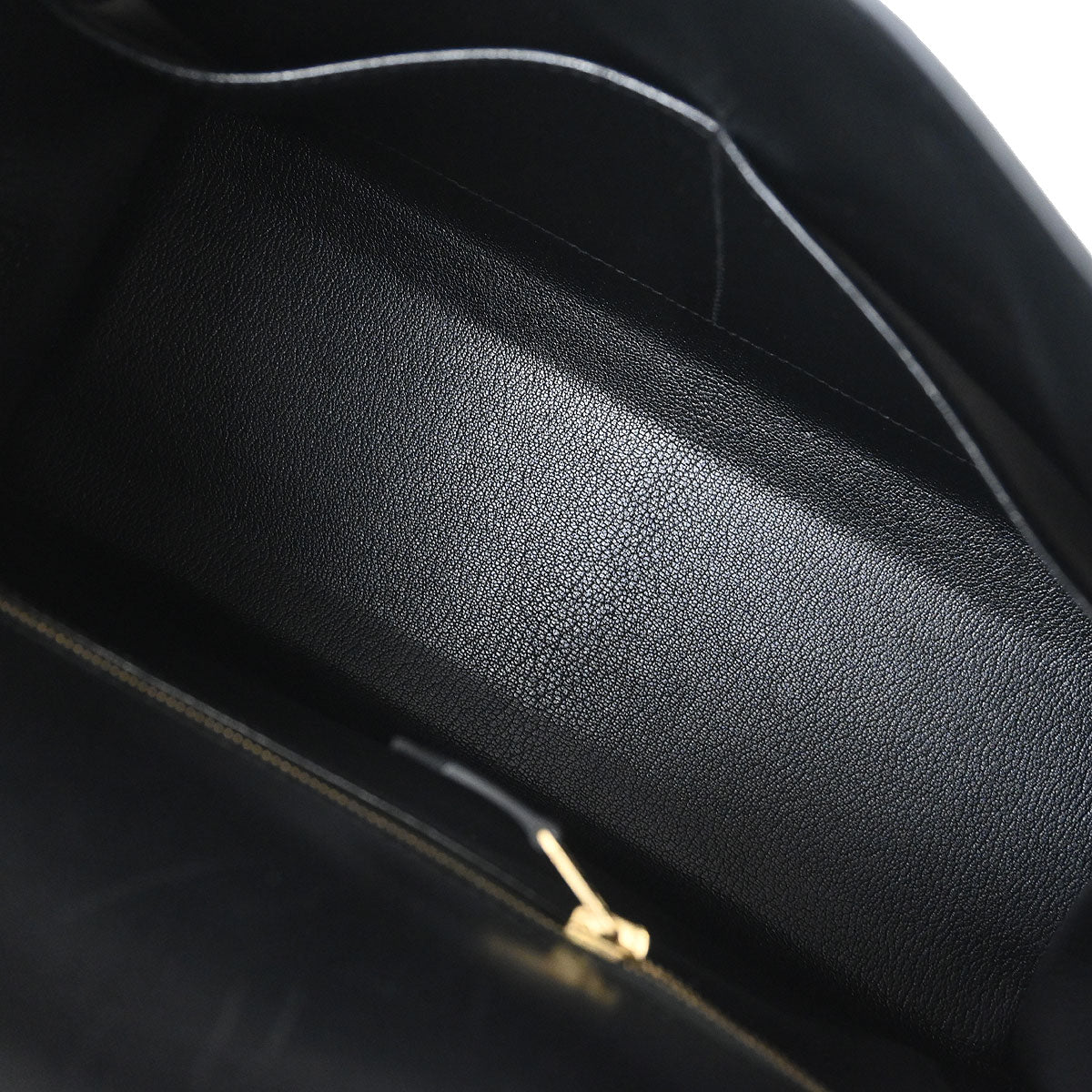 Hermes Black Box Calf Kelly 28 Sellier 2way Shoulder Handbag