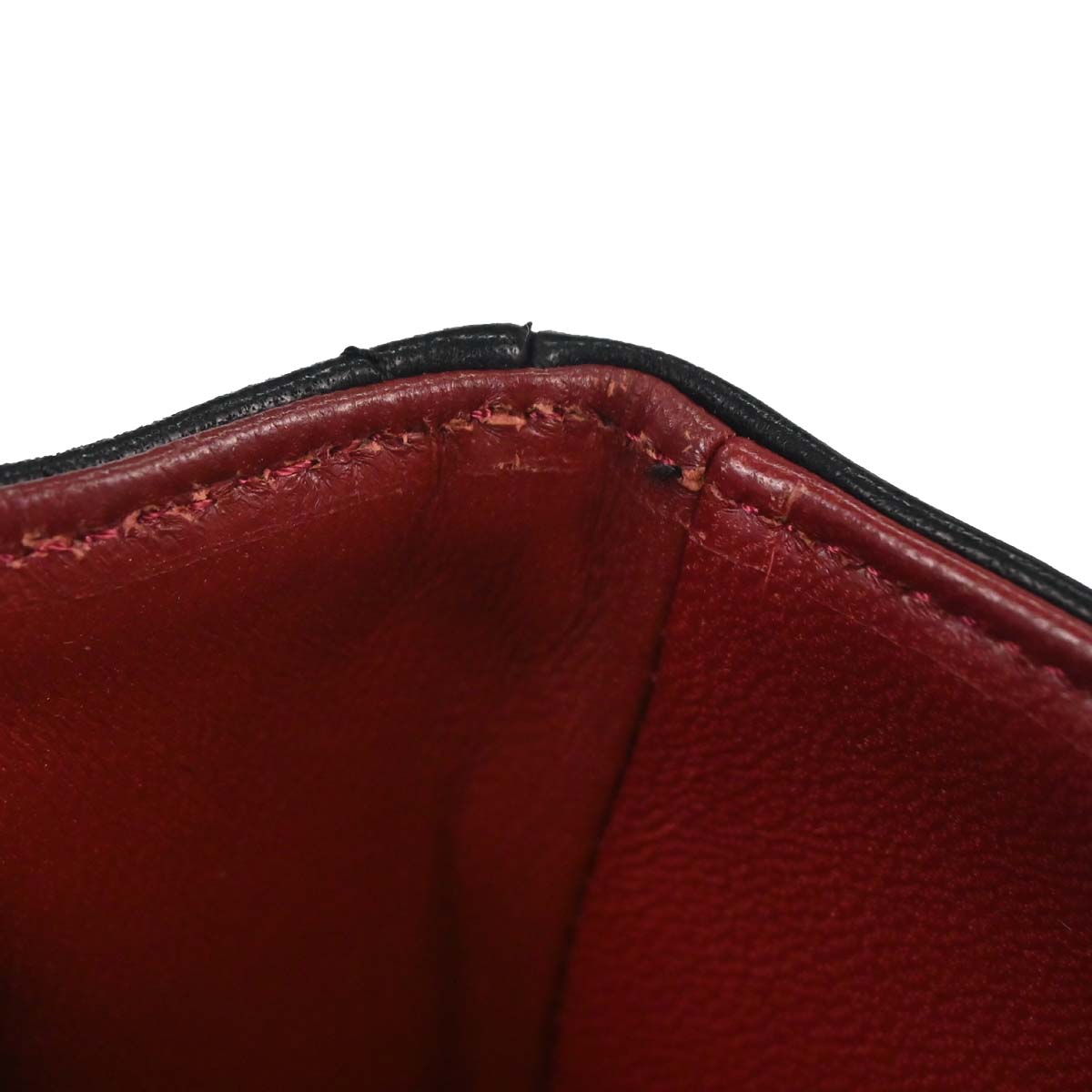 Chanel 1986-1988 Black Lambskin Medium Classic Double Flap Shoulder Bag