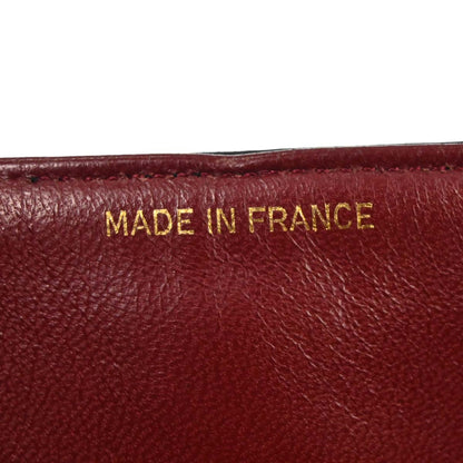 Chanel 1986-1988 Black Lambskin Medium Classic Double Flap Shoulder Bag