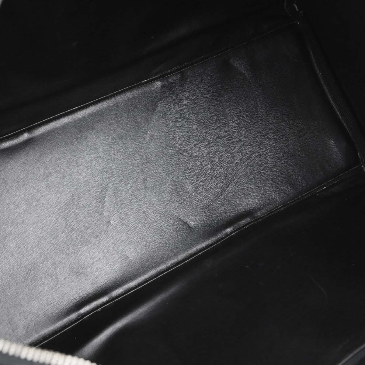 Chanel 1997-1999 Black Caviar Skin 2way Shoulder Duffle Handbag