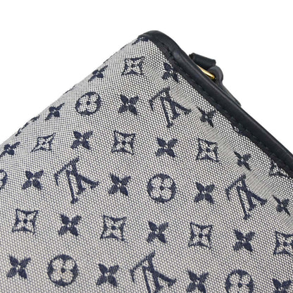 Louis Vuitton 2003 Blue Monogram Mini Lin Marjorie Handbag M92690