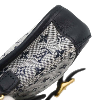 Louis Vuitton 2003 Blue Monogram Mini Lin Marjorie Handbag M92690