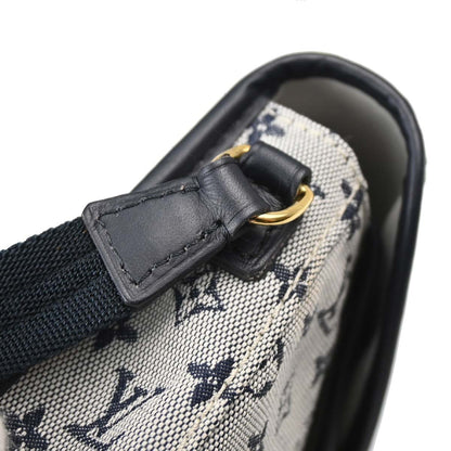 Louis Vuitton 2003 Blue Monogram Mini Lin Marjorie Handbag M92690