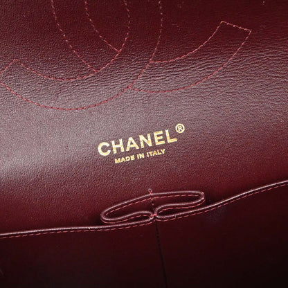 Chanel 2017 Black Caviar Jumbo Classic Double Flap Shoulder Bag