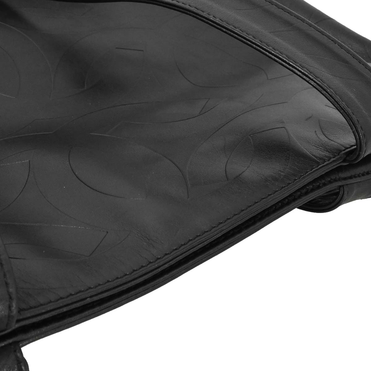 Chanel 2000-2002 Black Lambskin Tote Handbag