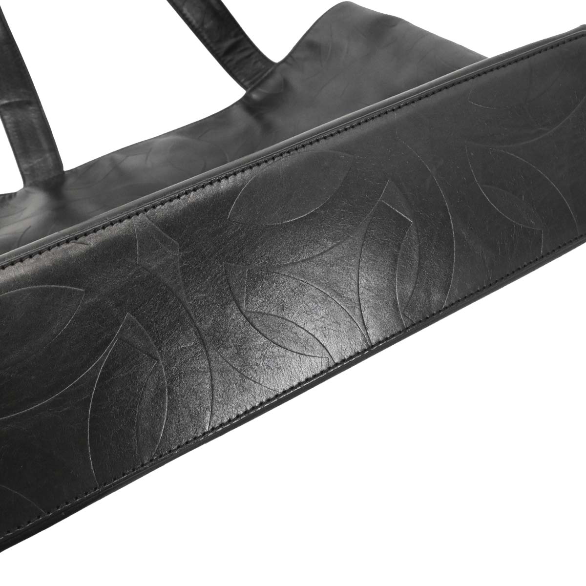 Chanel 2000-2002 Black Lambskin Tote Handbag