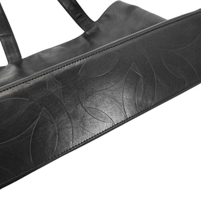 Chanel 2000-2002 Black Lambskin Tote Handbag