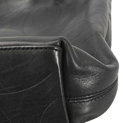 Chanel 2000-2002 Black Lambskin Tote Handbag