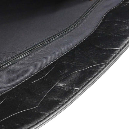 Chanel 2000-2002 Black Lambskin Tote Handbag