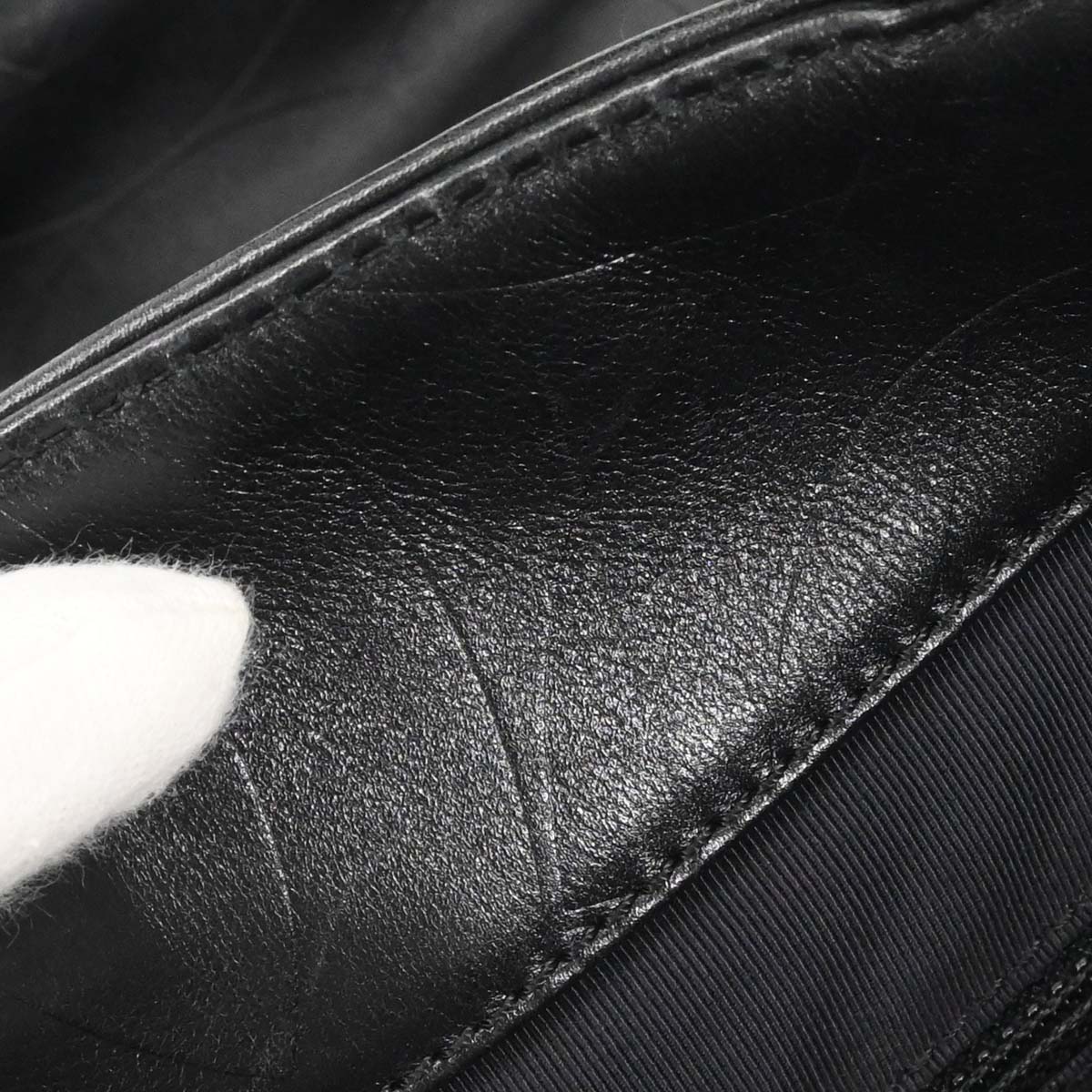 Chanel 2000-2002 Black Lambskin Tote Handbag