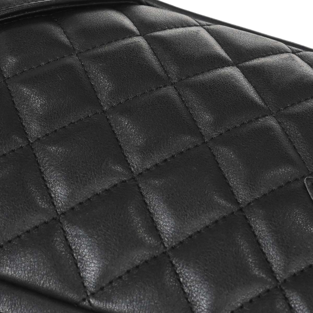 Chanel 2005-2006 Black Calfskin Cambon Ligne Handbag