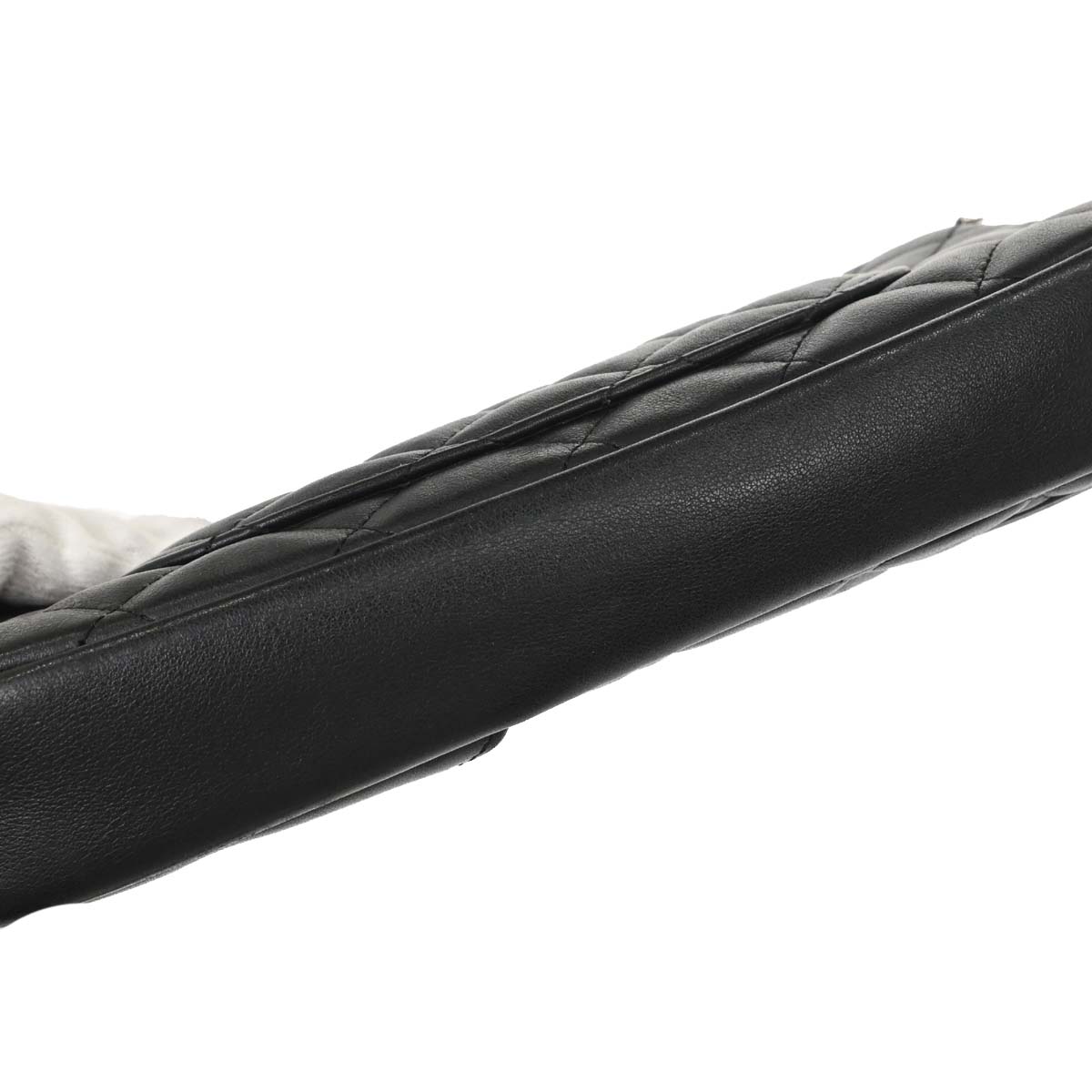 Chanel 2005-2006 Black Calfskin Cambon Ligne Handbag