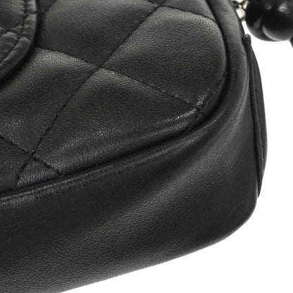 Chanel 2005-2006 Black Calfskin Cambon Ligne Handbag