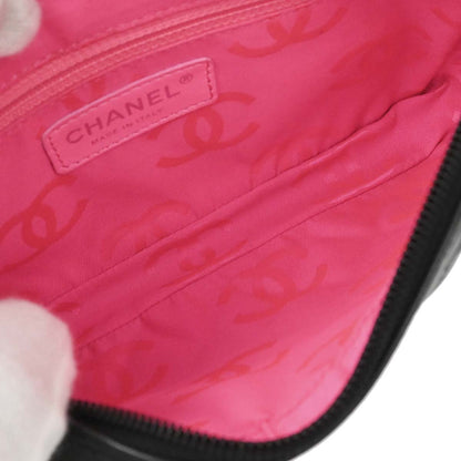Chanel 2005-2006 Black Calfskin Cambon Ligne Handbag