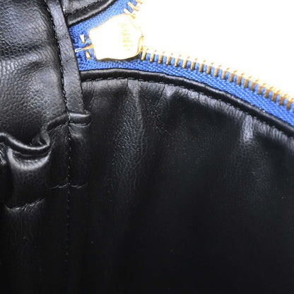 Chanel 1996-1997 Blue Denim Timeless Vanity Handbag
