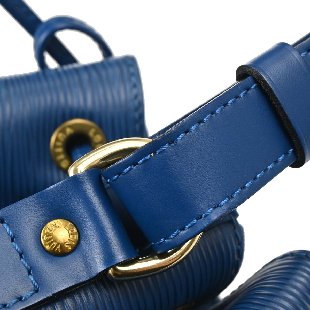 Louis Vuitton 1999 Blue Epi Petite Noe Shoulder Bag M44105