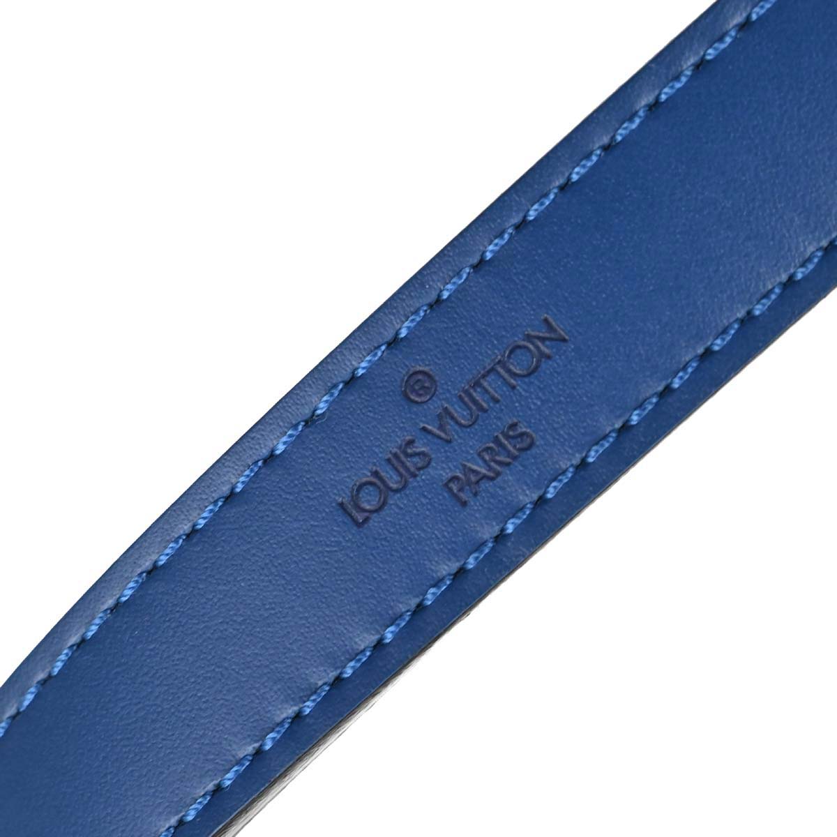 Louis Vuitton 1999 Blue Epi Petite Noe Shoulder Bag M44105