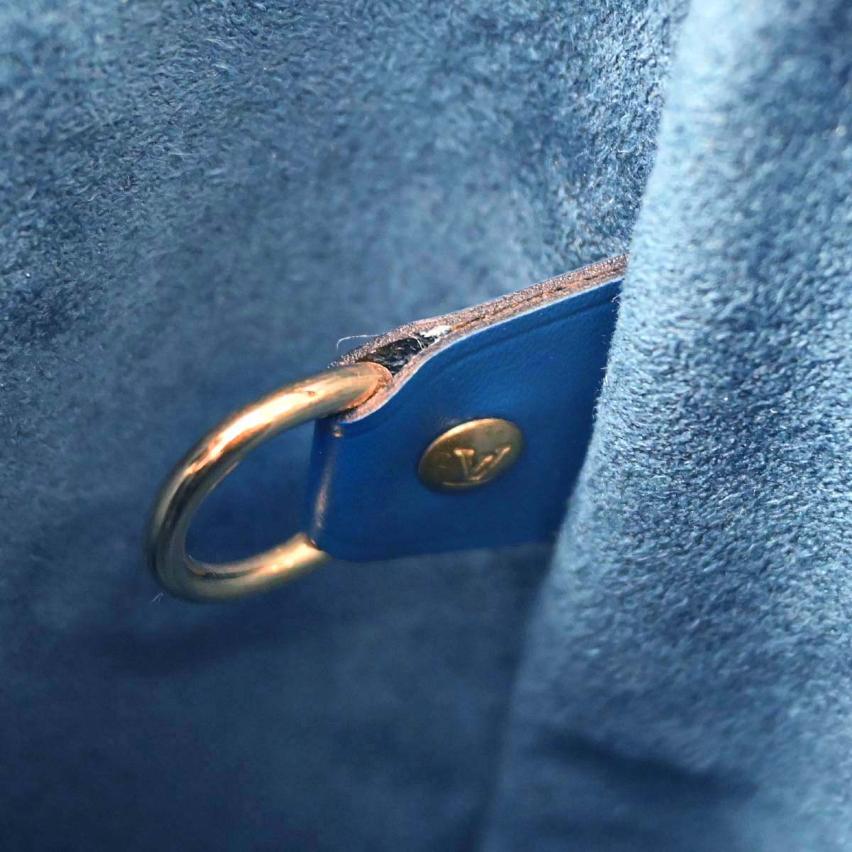 Louis Vuitton 1999 Blue Epi Petite Noe Shoulder Bag M44105