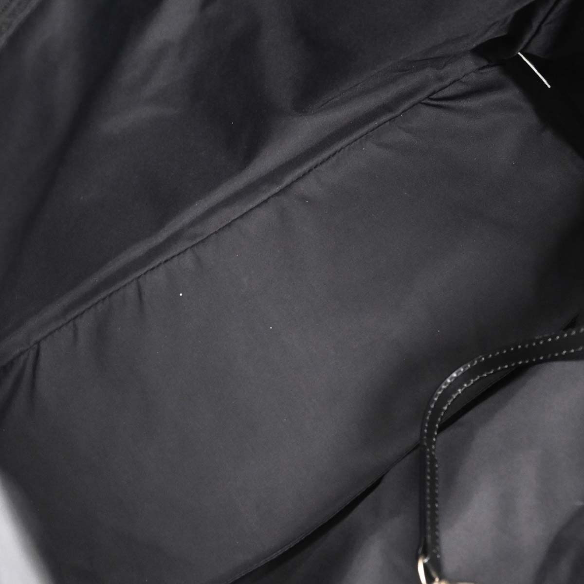 Chanel 2005-2006 Black Jacquard Nylon Travel Line Tote Handbag