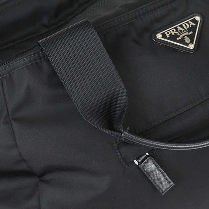 Prada Black Nylon 2way Shoulder Tote Handbag