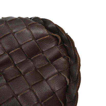 Bottega Veneta Brown Lambskin Intrecciato Hobo Handbag