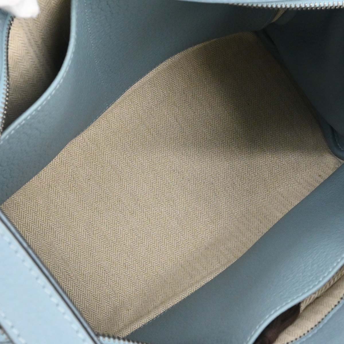 Hermes Ciel Taurillon Clemence Puresangle 31 Handbag