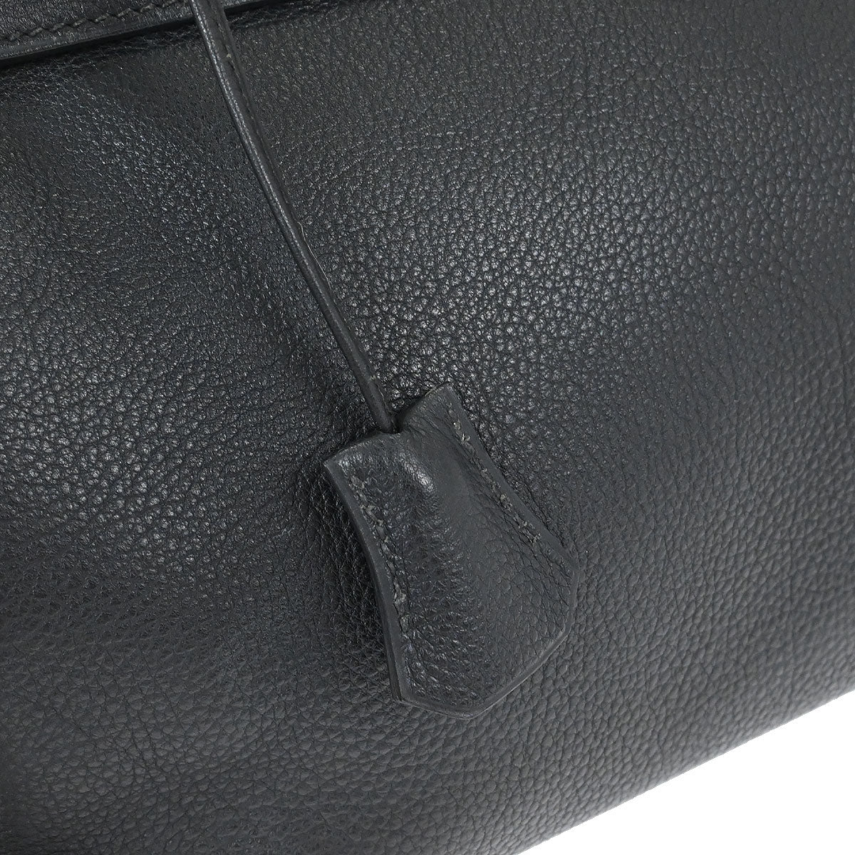 Hermes Black Togo Kelly 32 Retourne 2way Shoulder Handbag