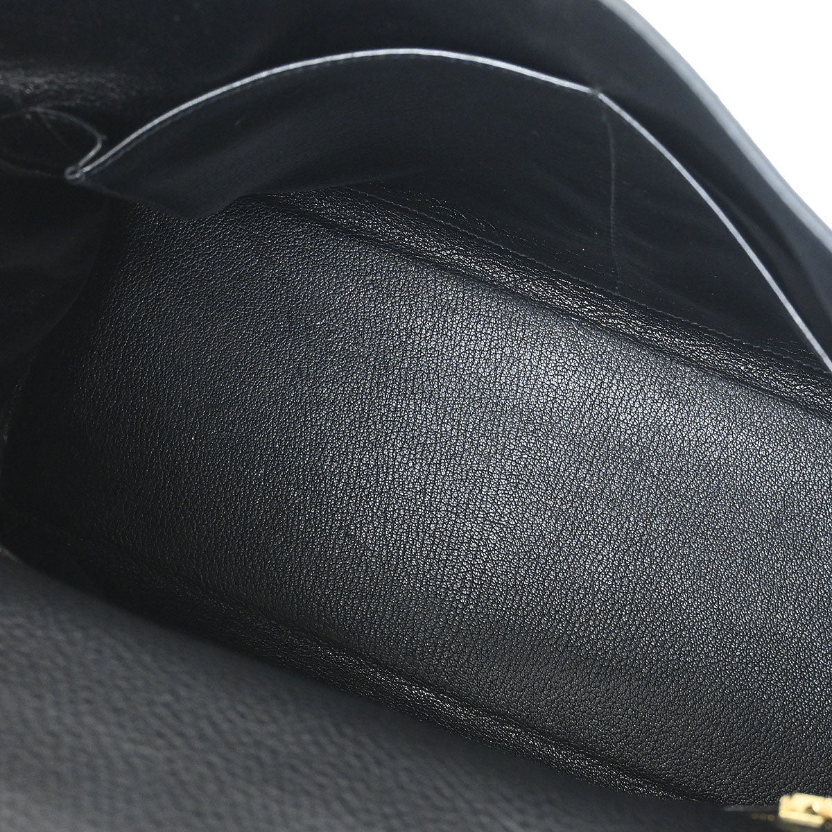 Hermes Black Togo Kelly 32 Retourne 2way Shoulder Handbag