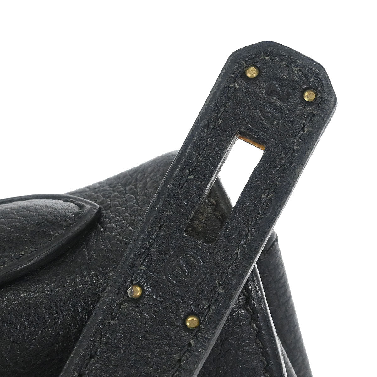 Hermes Black Togo Kelly 32 Retourne 2way Shoulder Handbag