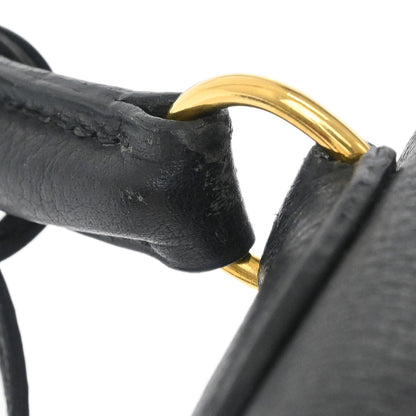 Hermes Black Togo Kelly 32 Retourne 2way Shoulder Handbag