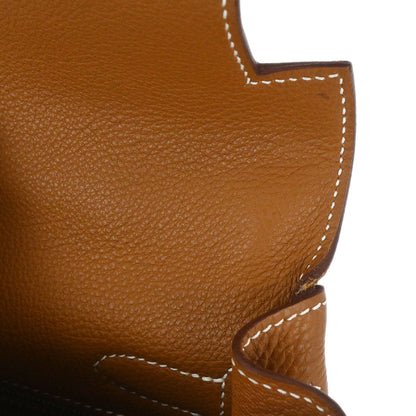 Hermes Gold Togo Kelly 32 Retourne 2way Shoulder Handbag