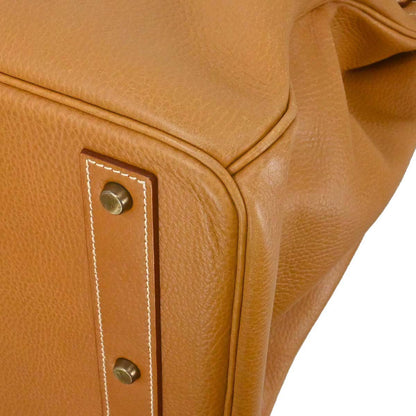 Hermes Natural Ardennes Haut a Courroies 45 Handbag