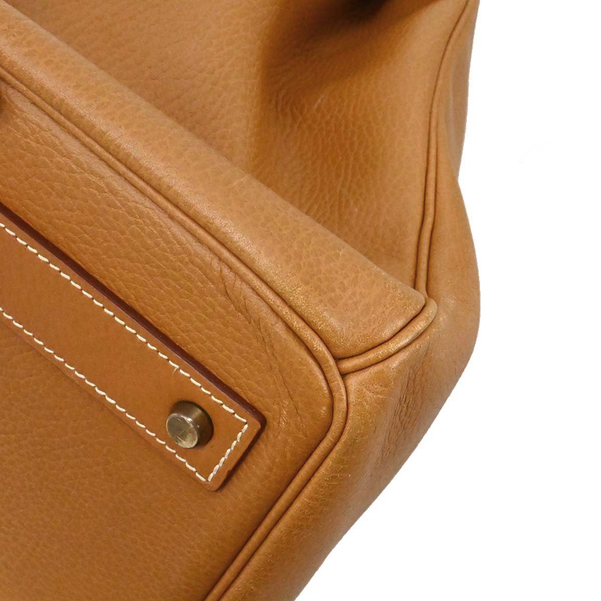 Hermes Natural Ardennes Haut a Courroies 45 Handbag