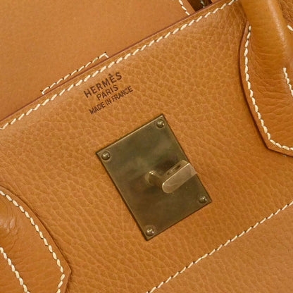 Hermes Natural Ardennes Haut a Courroies 45 Handbag