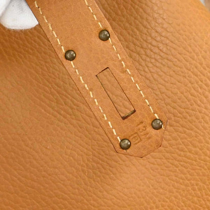 Hermes Natural Ardennes Haut a Courroies 45 Handbag
