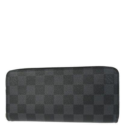 Louis Vuitton Damier Graphite Zippy Wallet Vertical N63095