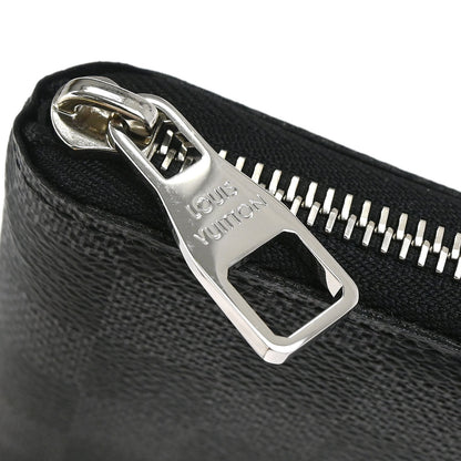 Louis Vuitton Damier Graphite Zippy Wallet Vertical N63095