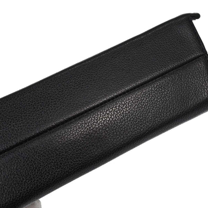 Chanel Black Calfskin 2way Shoulder Handbag