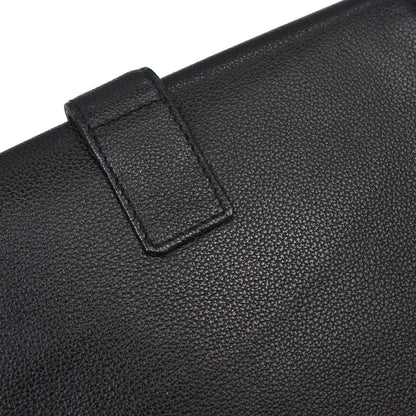 Chanel Black Calfskin 2way Shoulder Handbag