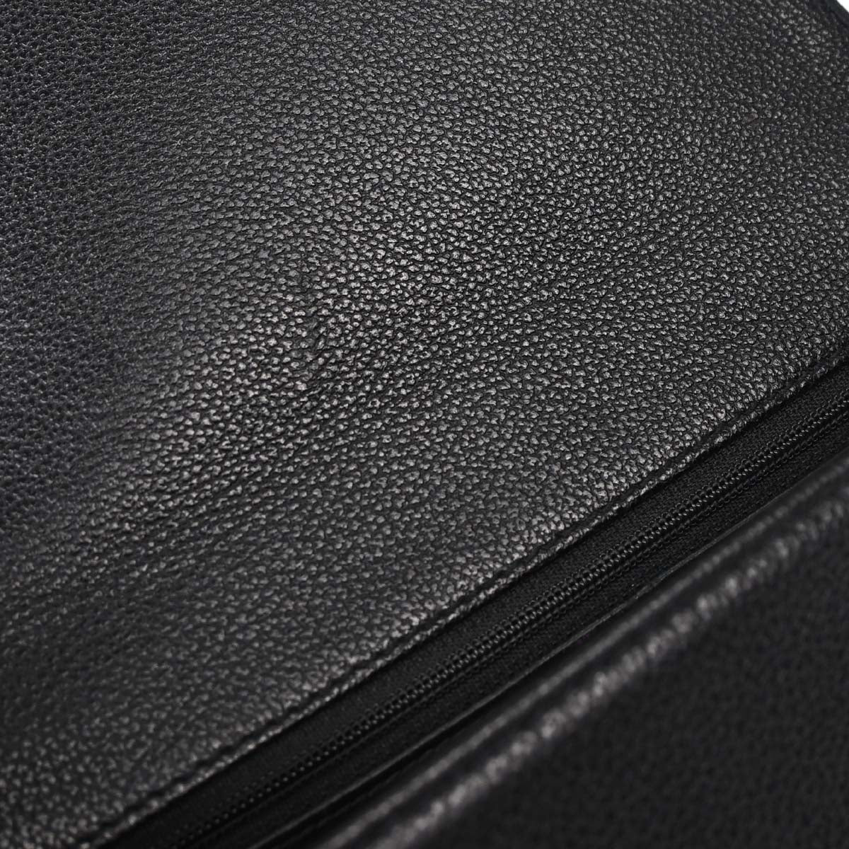Chanel Black Calfskin 2way Shoulder Handbag