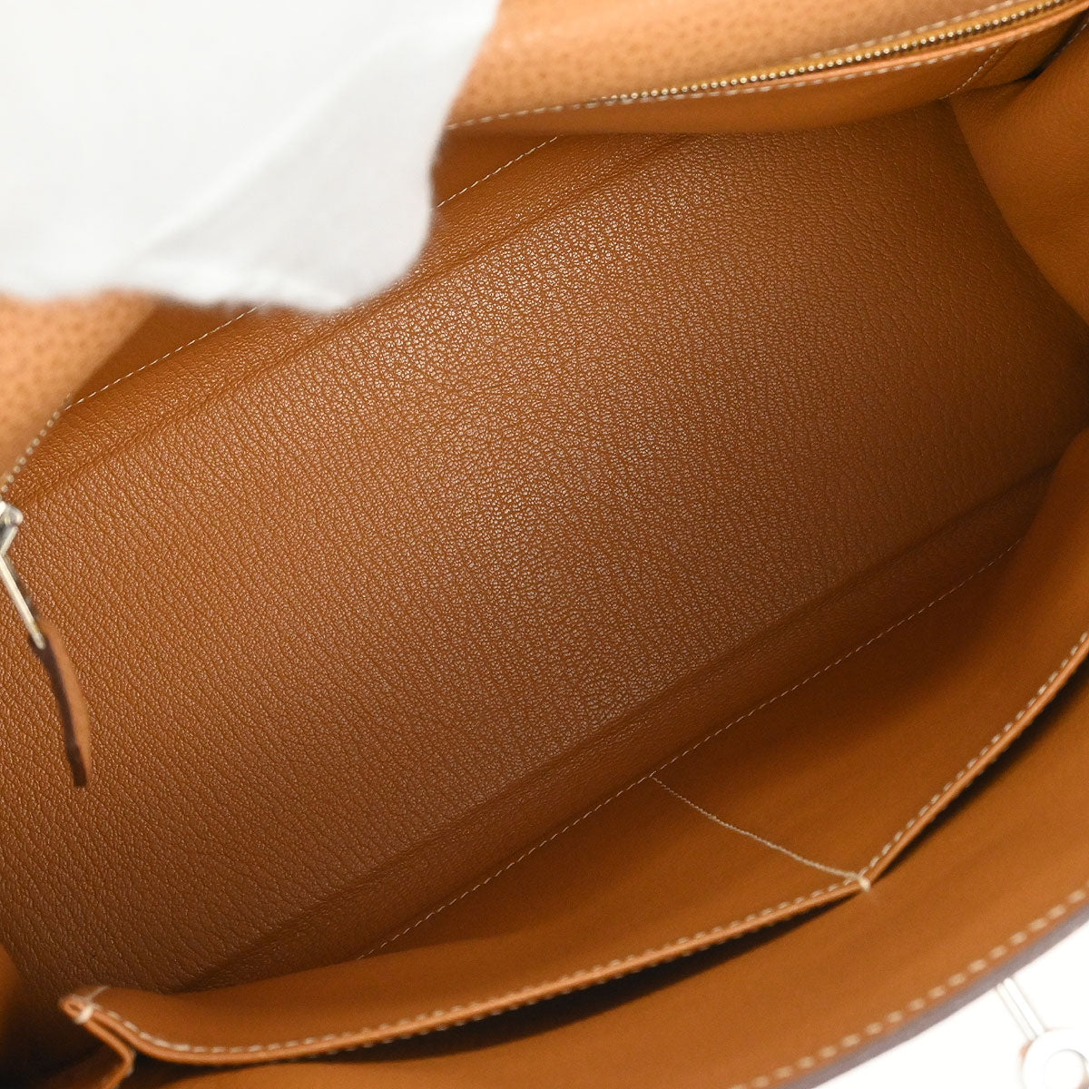Hermes Natural Vache Liegee Kelly 32 Retourne 2way Shoulder Handbag