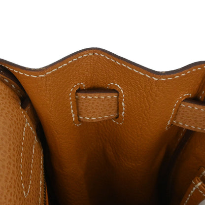 Hermes Natural Vache Liegee Kelly 32 Retourne 2way Shoulder Handbag