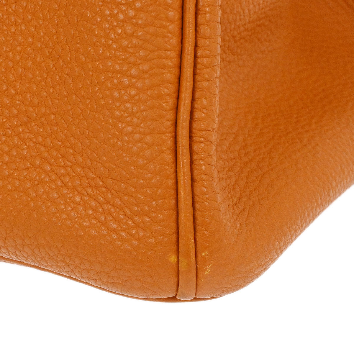 Hermes 2004 Orange Togo Birkin 35 Handbag