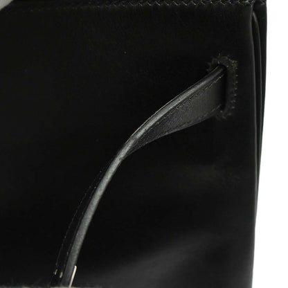 Hermes Black Box Calf Kelly 32 Retourne 2way Shoulder Handbag