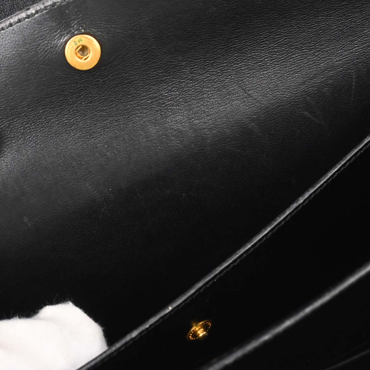 Hermes Black Box Calf Piano Handbag