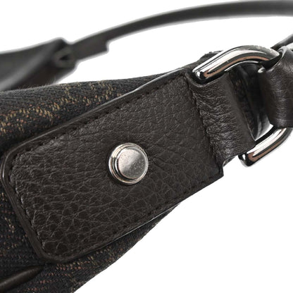 Gucci Brown Canvas GG Abbey D Ring Hobo Handbag