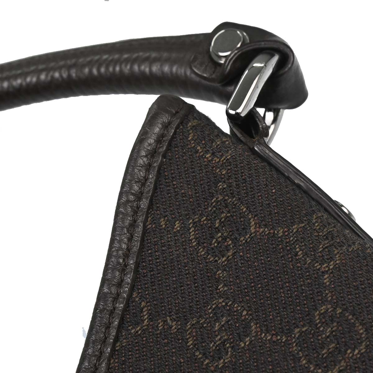 Gucci Brown Canvas GG Abbey D Ring Hobo Handbag