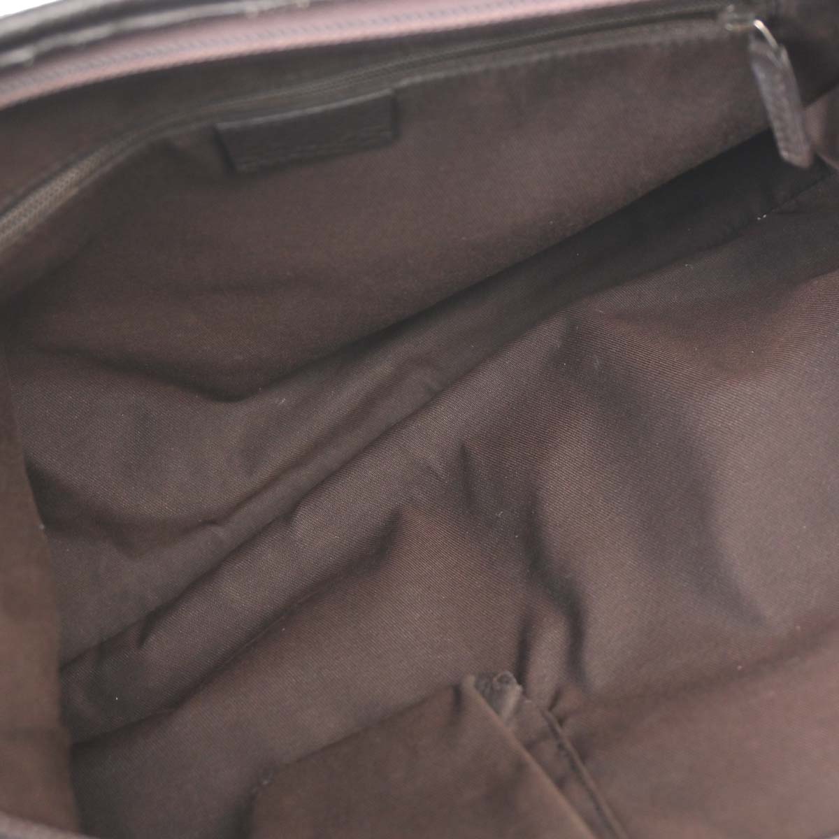 Gucci Brown Canvas GG Abbey D Ring Hobo Handbag